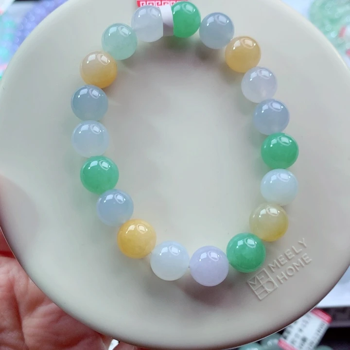 翡翠未镶嵌手链卡10