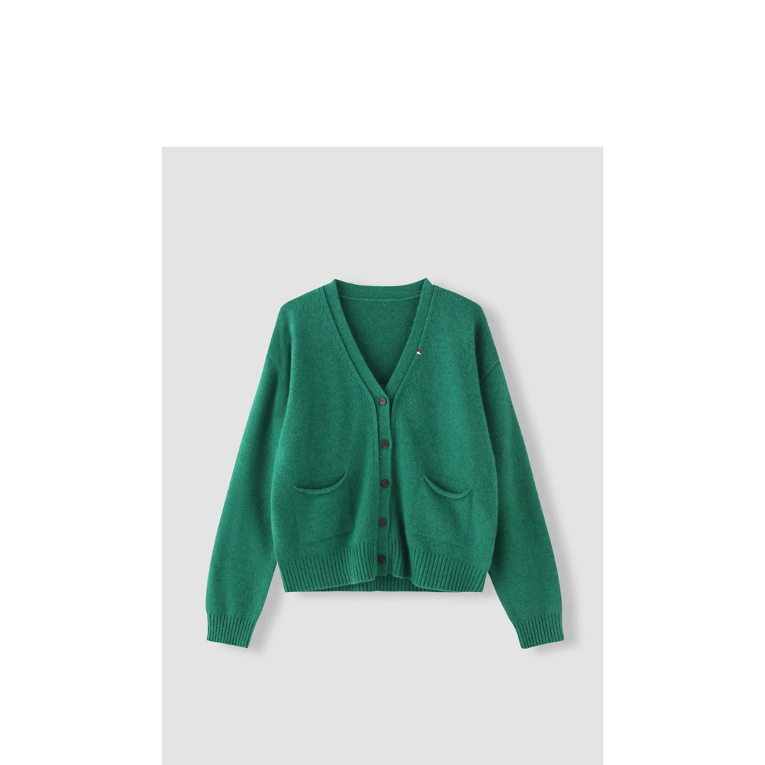 【直播间同价】HXZF020X 韩系多色厚款针织开衫