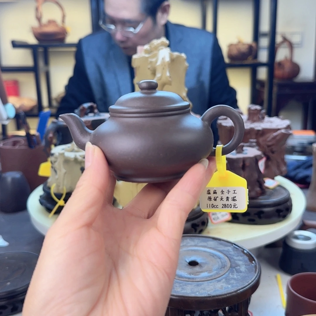 紫砂茶壶国工蒋洁作品