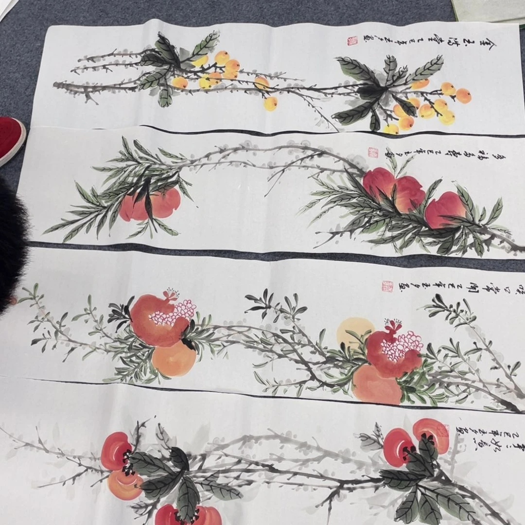 国画手绘国画欣赏一下