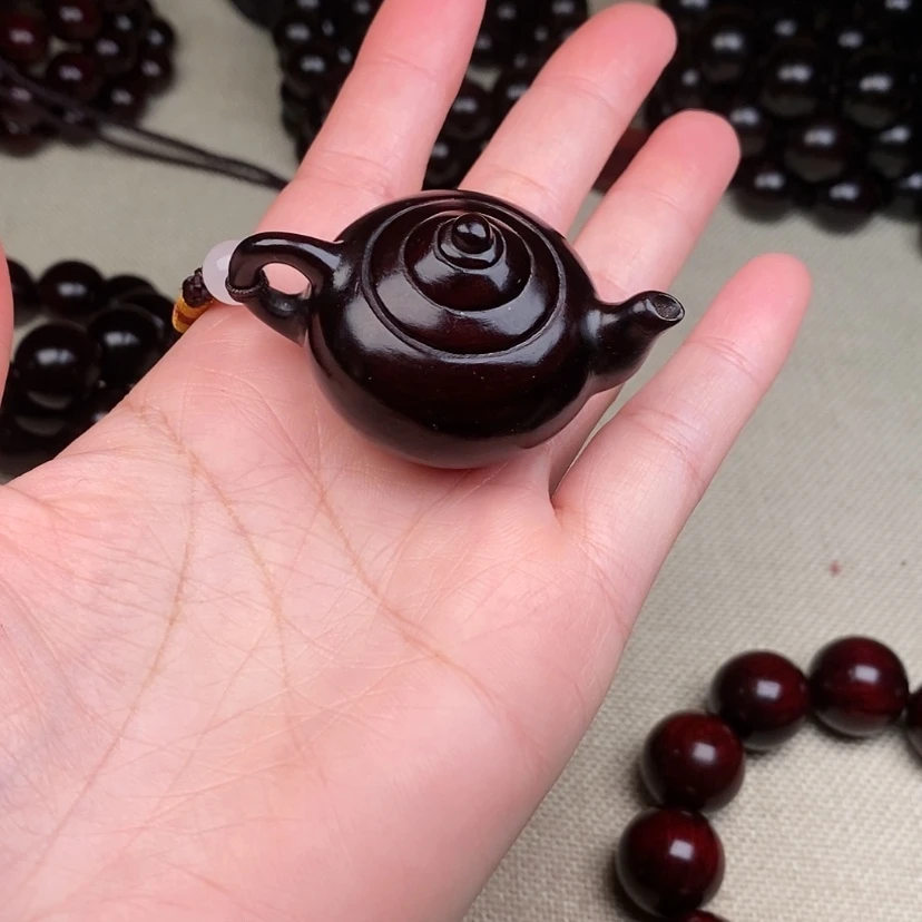 【闪购商品】把件小叶紫檀淡**去