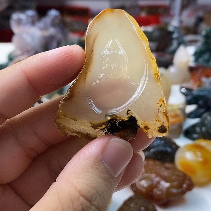 未镶嵌颈饰玛瑙/玉髓