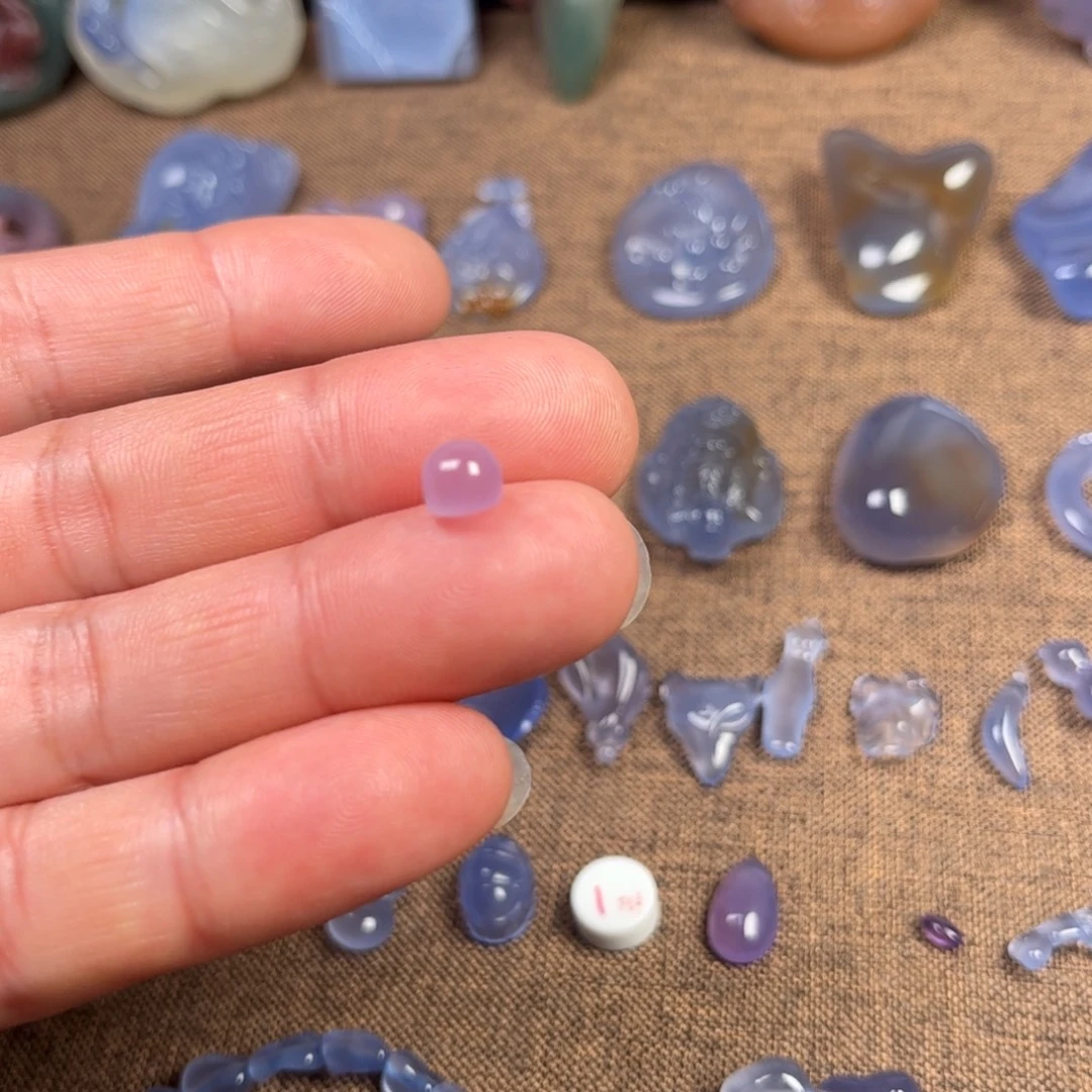 玛瑙/玉髓未镶嵌颈饰蛋面