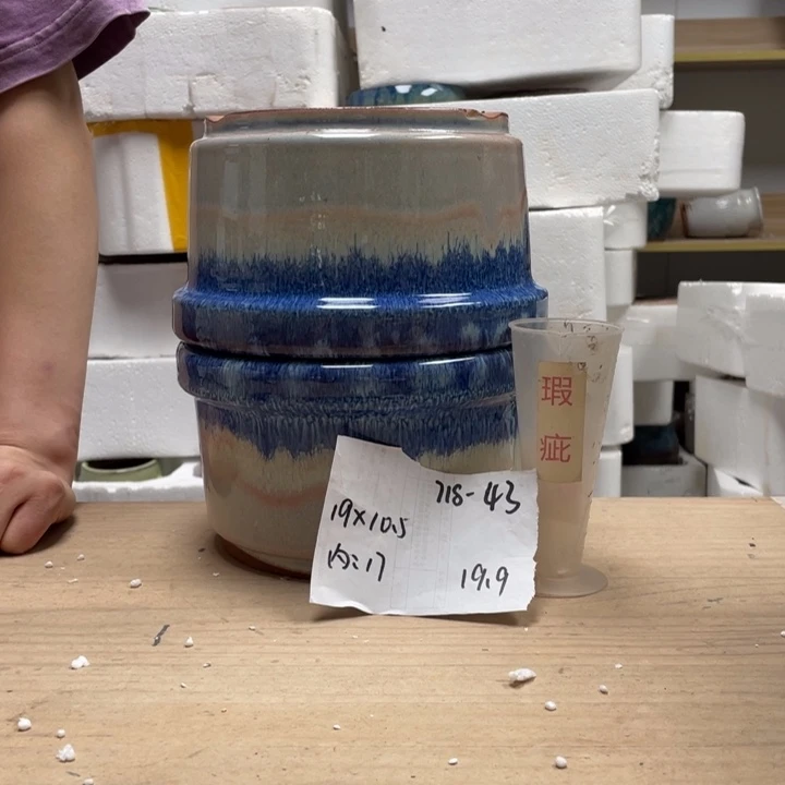 紫砂花盆多肉陶土花盆微瑕43