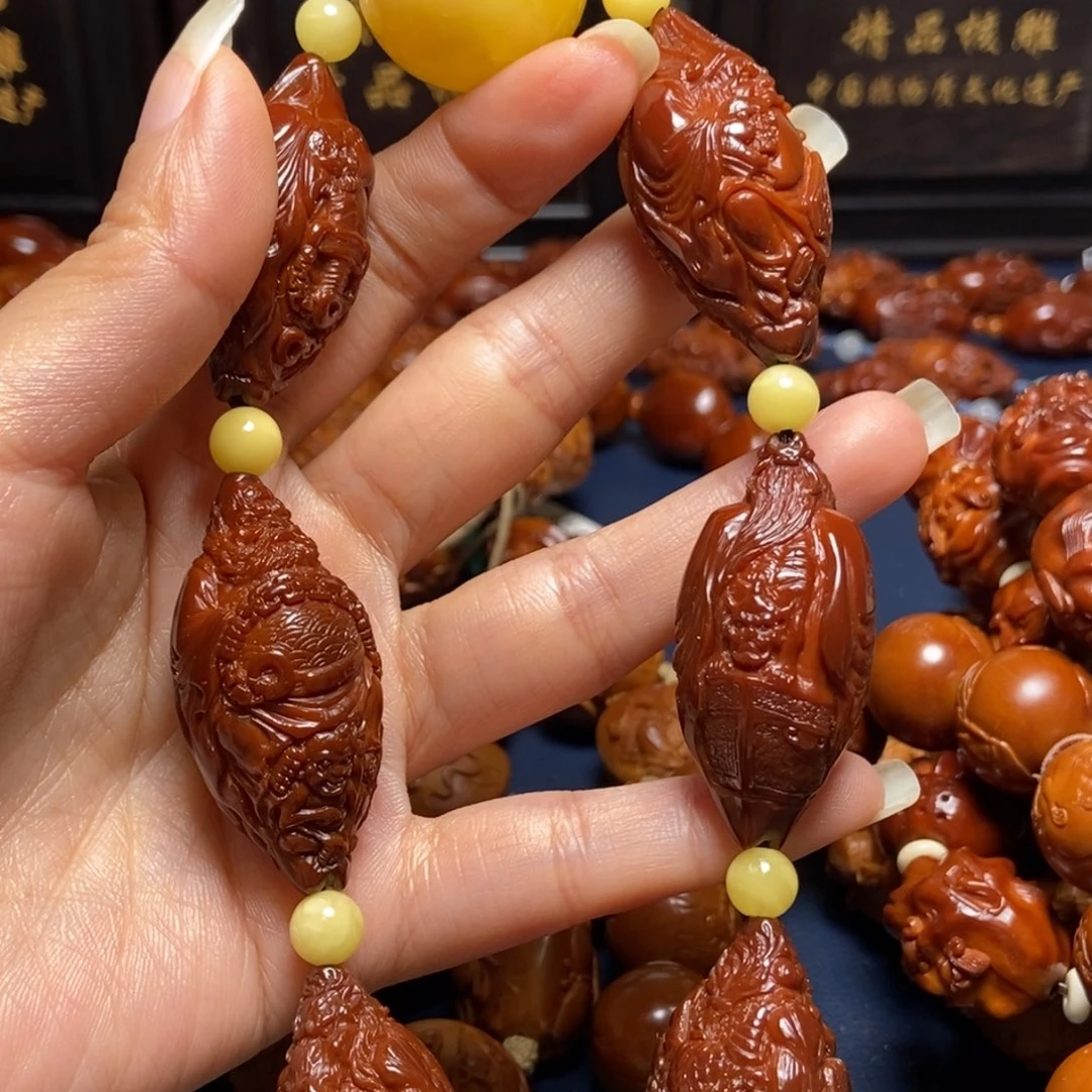 小***糖手串/手链橄榄核回血地府