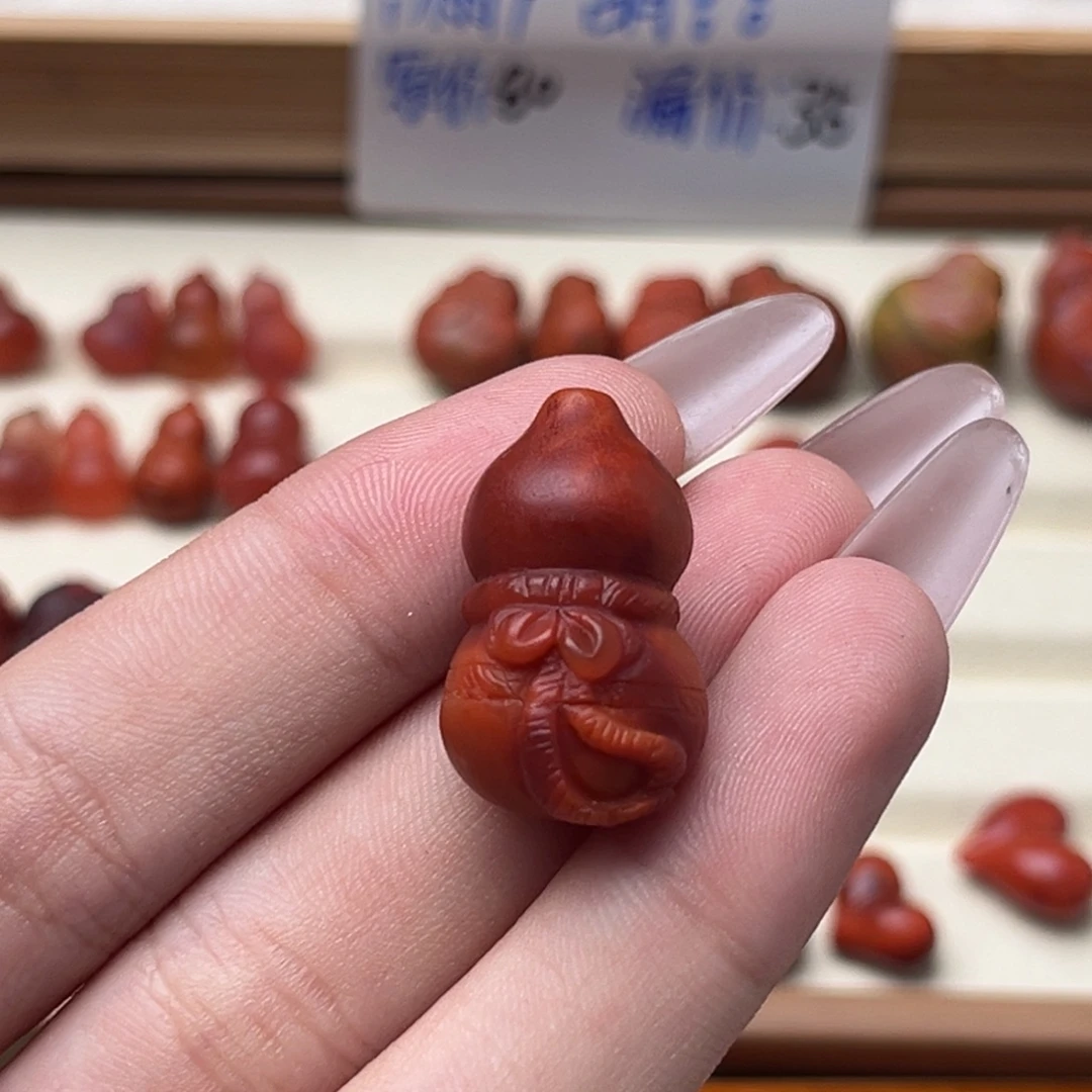 南红玛瑙未镶嵌南红5葫芦