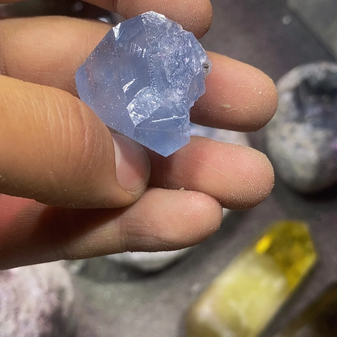 水晶珠宝半成品未镶嵌喜*❤