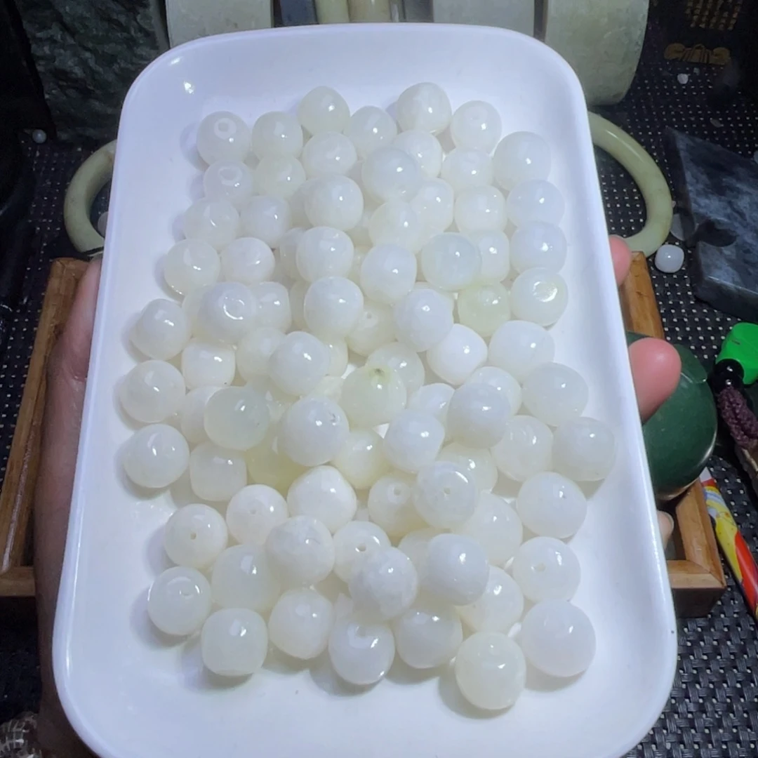 未镶嵌和田玉珠宝半成品瞭****?