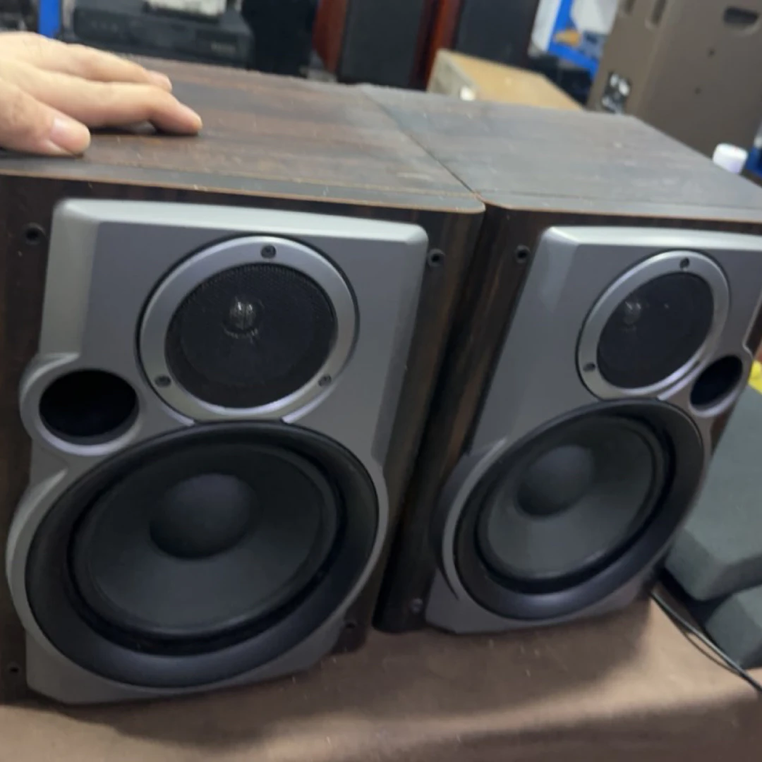 9新  爱华 v95书架音箱