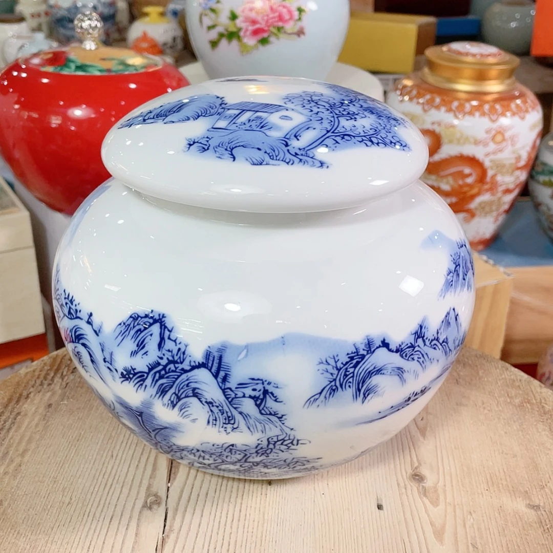【闪购商品】罐陶瓷茶叶罐密封罐