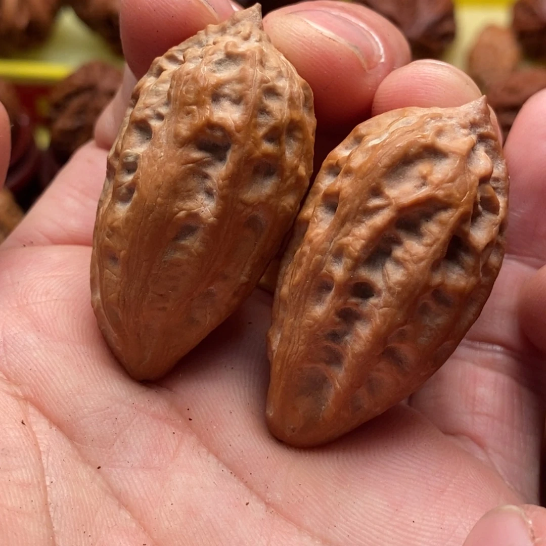 吊坠文玩核桃单边21.