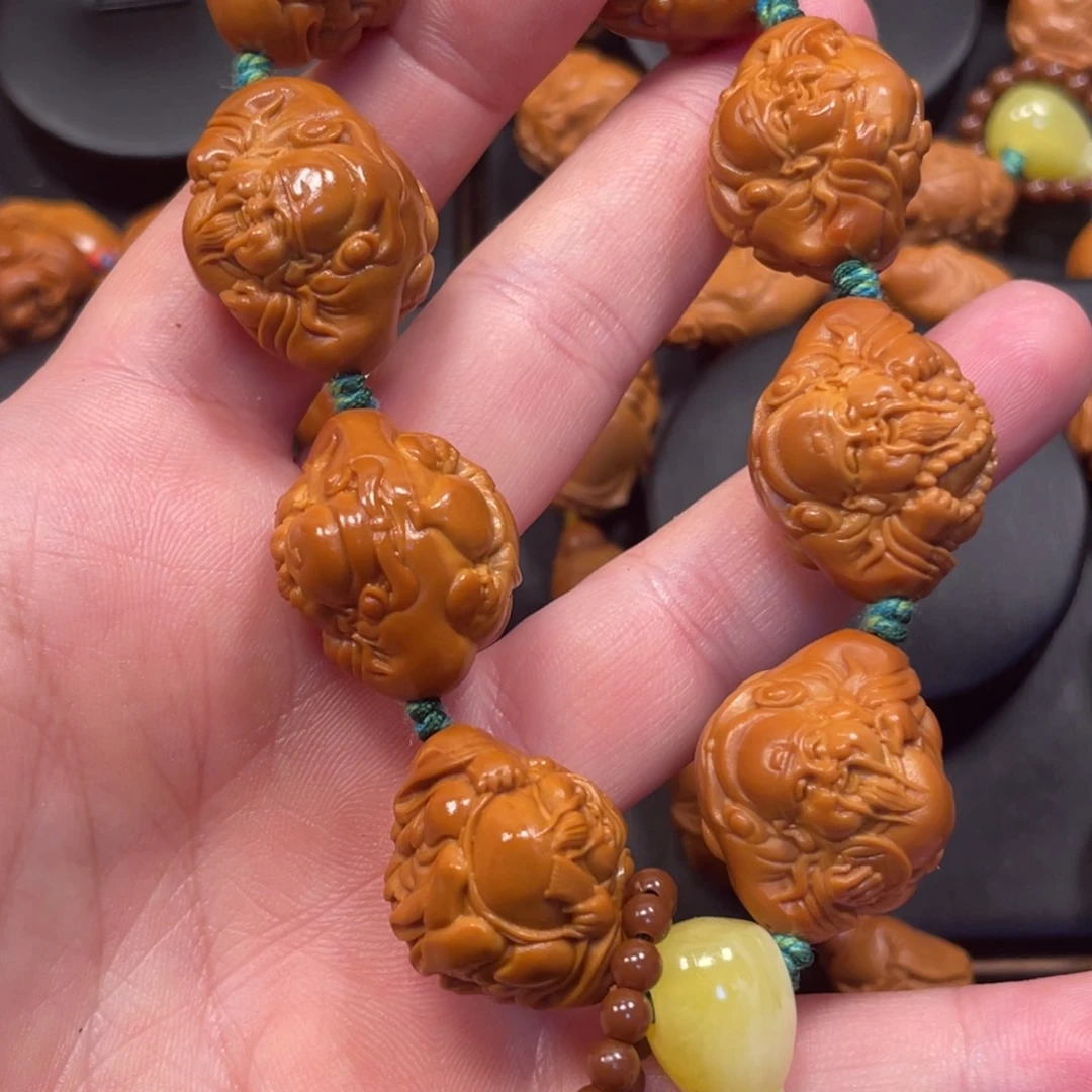 橄榄核手串/手链横财神