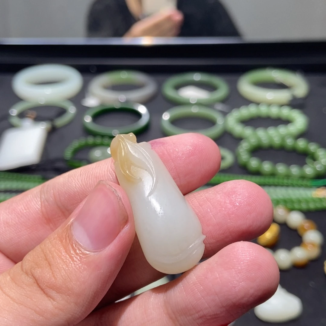 吊坠(不含链)未镶嵌和田玉