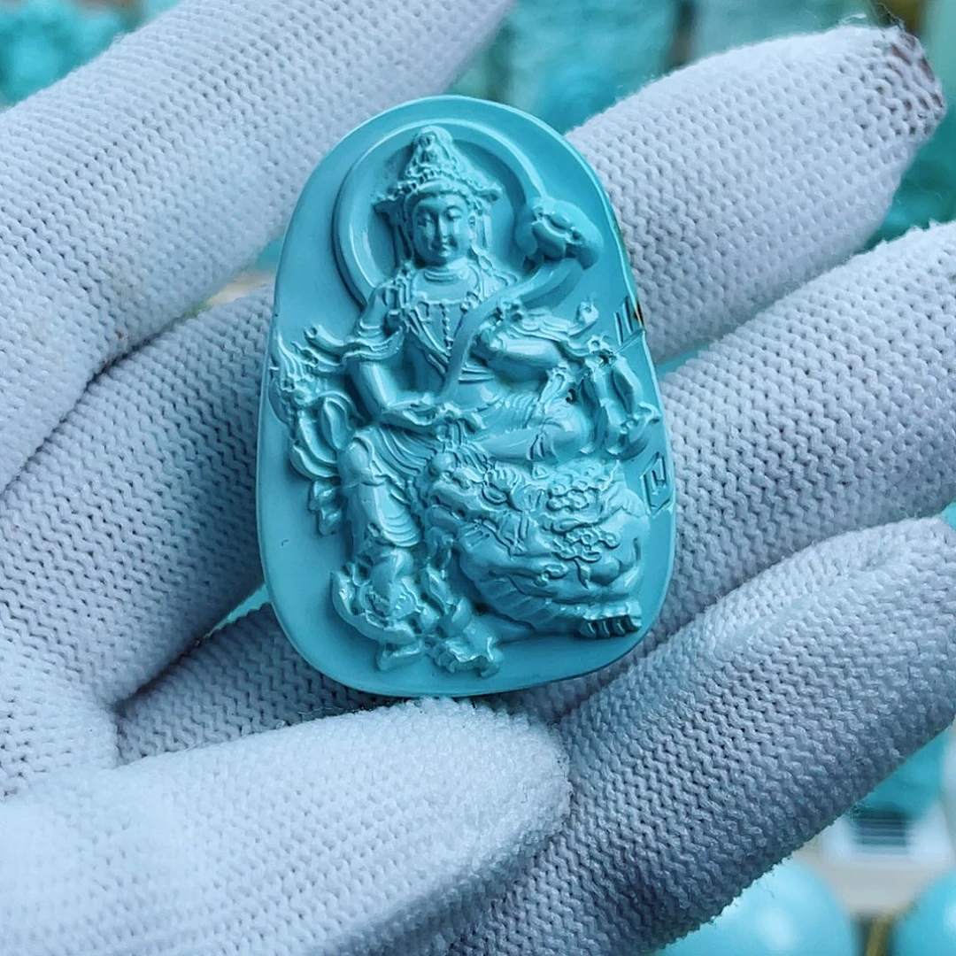 绿松石未镶嵌珠宝奇石