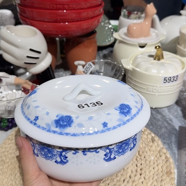 瓷片微瑕陶瓷满15包邮6135