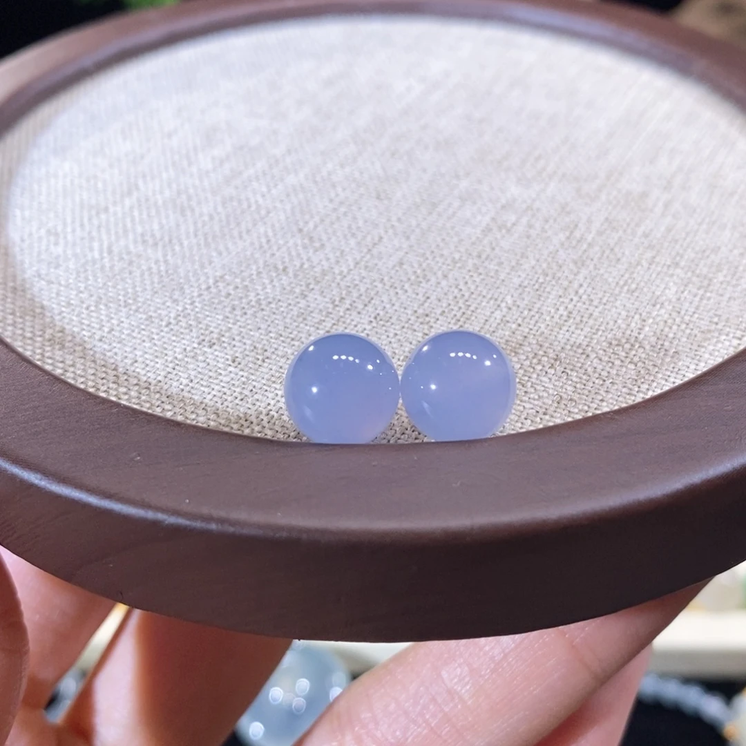 翡翠未镶嵌颈饰翡翠浓紫珠多样性发一