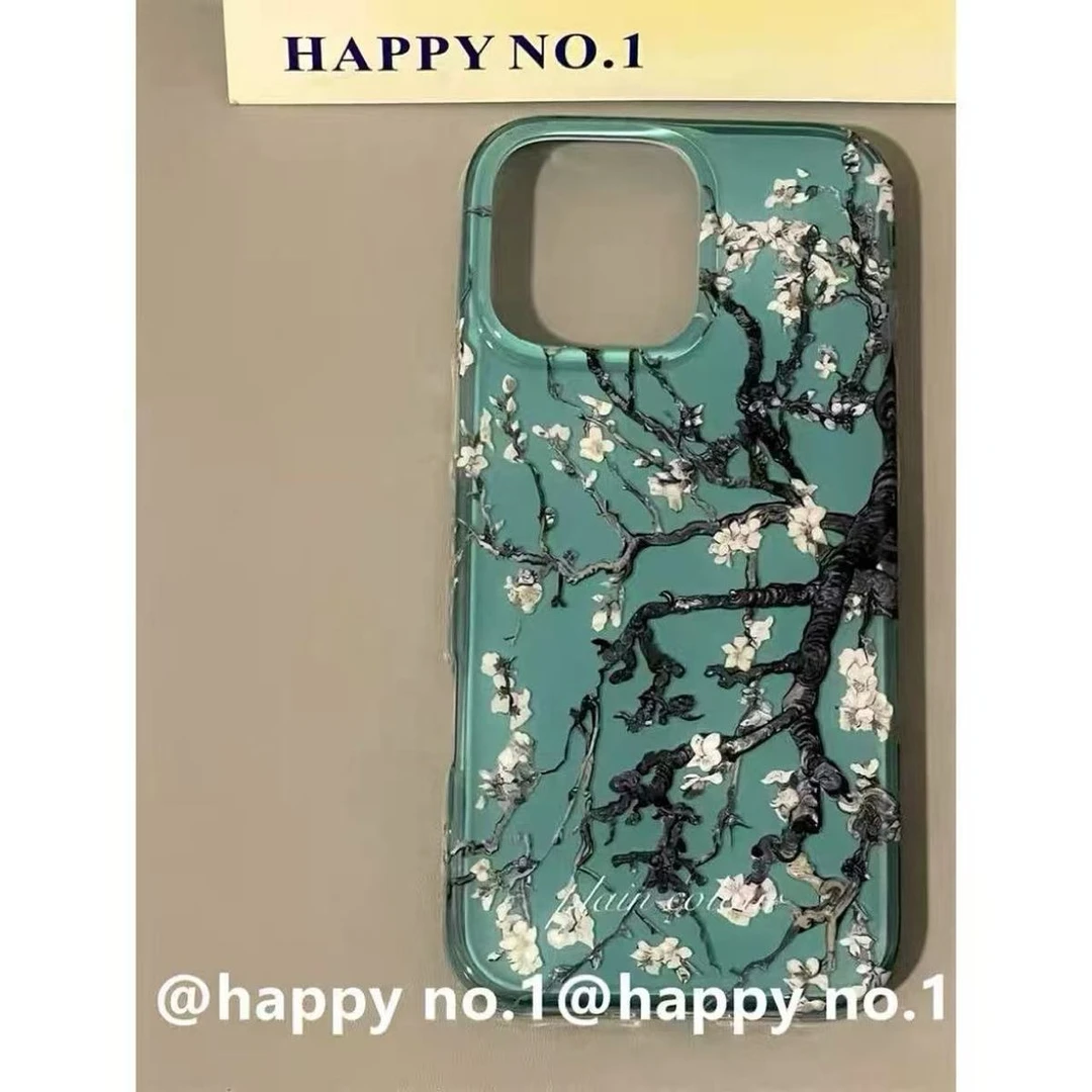 温柔粉色满屏碎花双层适用iPhone16promax苹果15手机壳14新款17女
