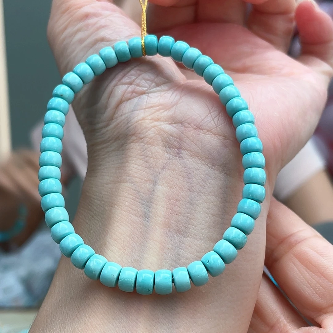 绿松石未镶嵌颈饰