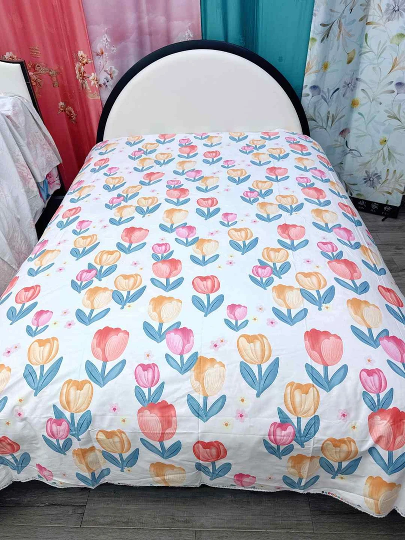 2.5米床单 纯棉款 加厚加密 密实贴身透气 【香芋满园】