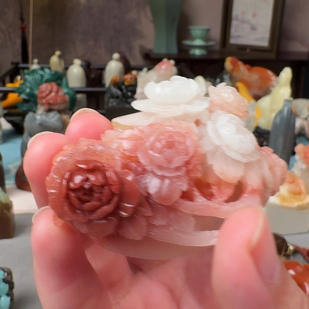 媛***.印石寿山石印章印石11111