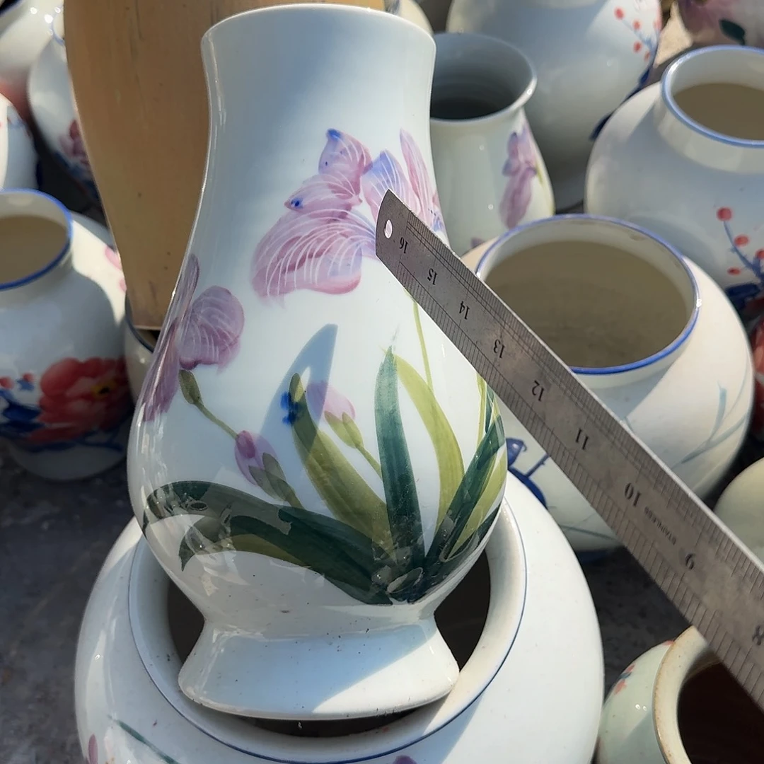 陶瓷微瑕景德镇手工花器