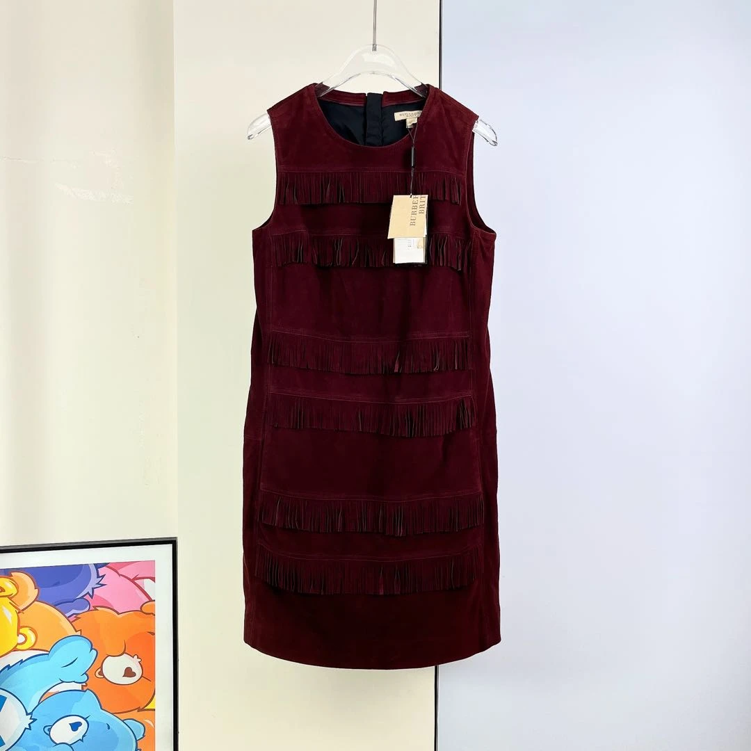 99新 BURBERRY/博柏利 连衣裙/UK8码/Xsps11638