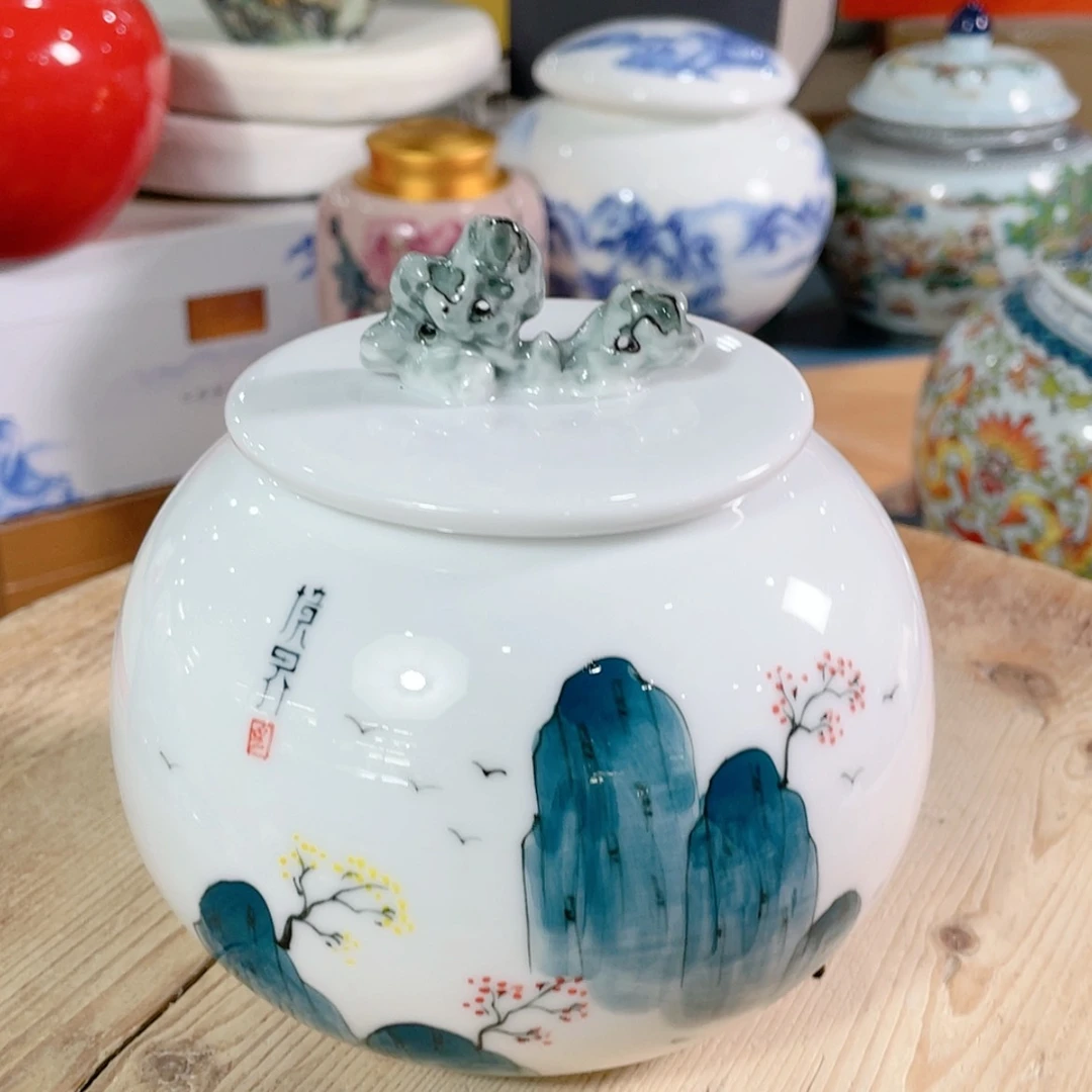 【闪购商品】罐陶瓷茶叶罐密封罐