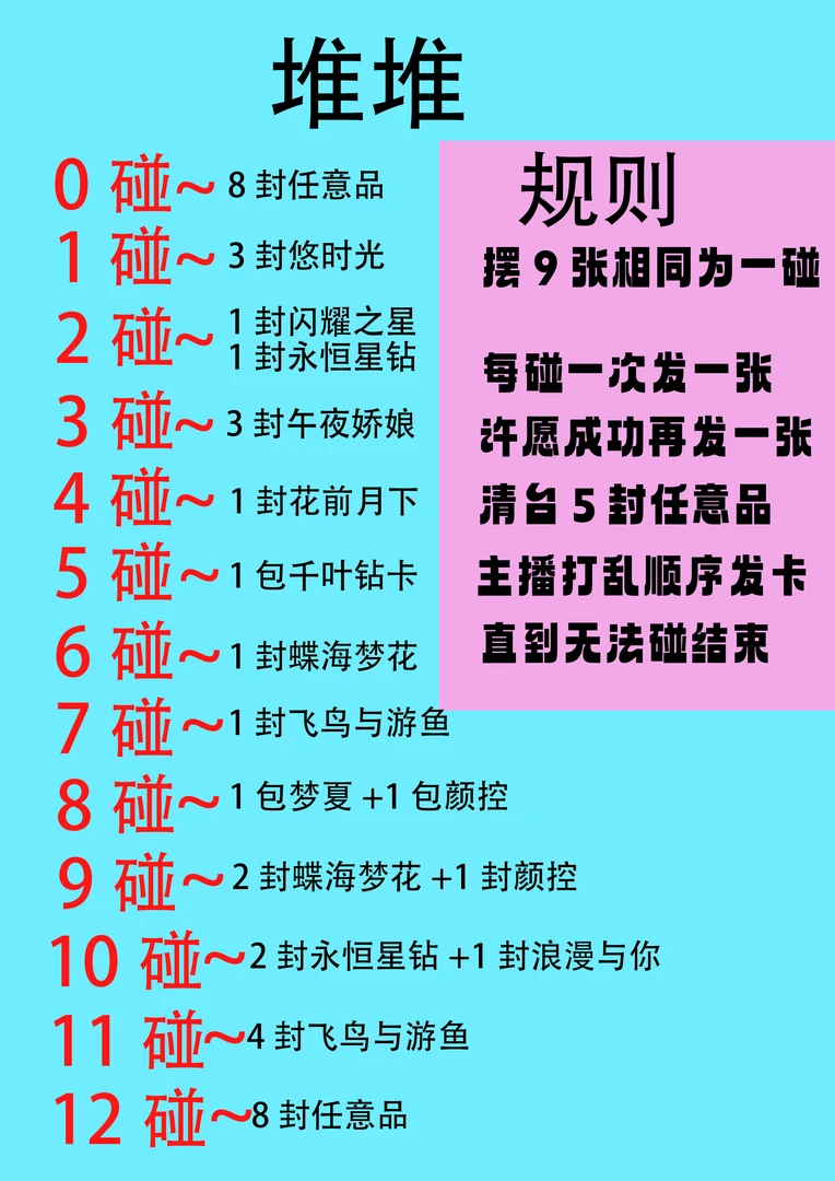 【欣欣拆卡】羊了个羊对对碰二次元卡牌（代拆）