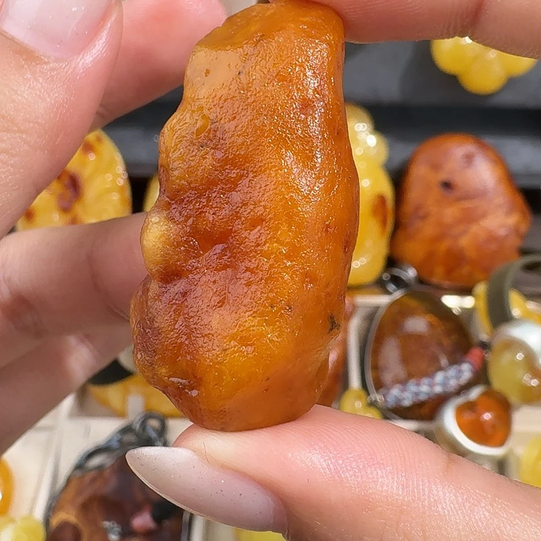 琥珀未镶嵌裸石我