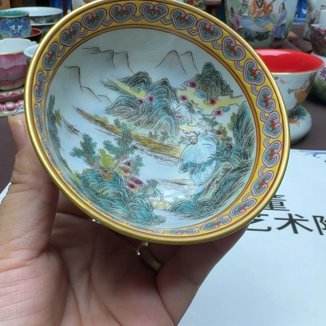 景德镇手工手给展示