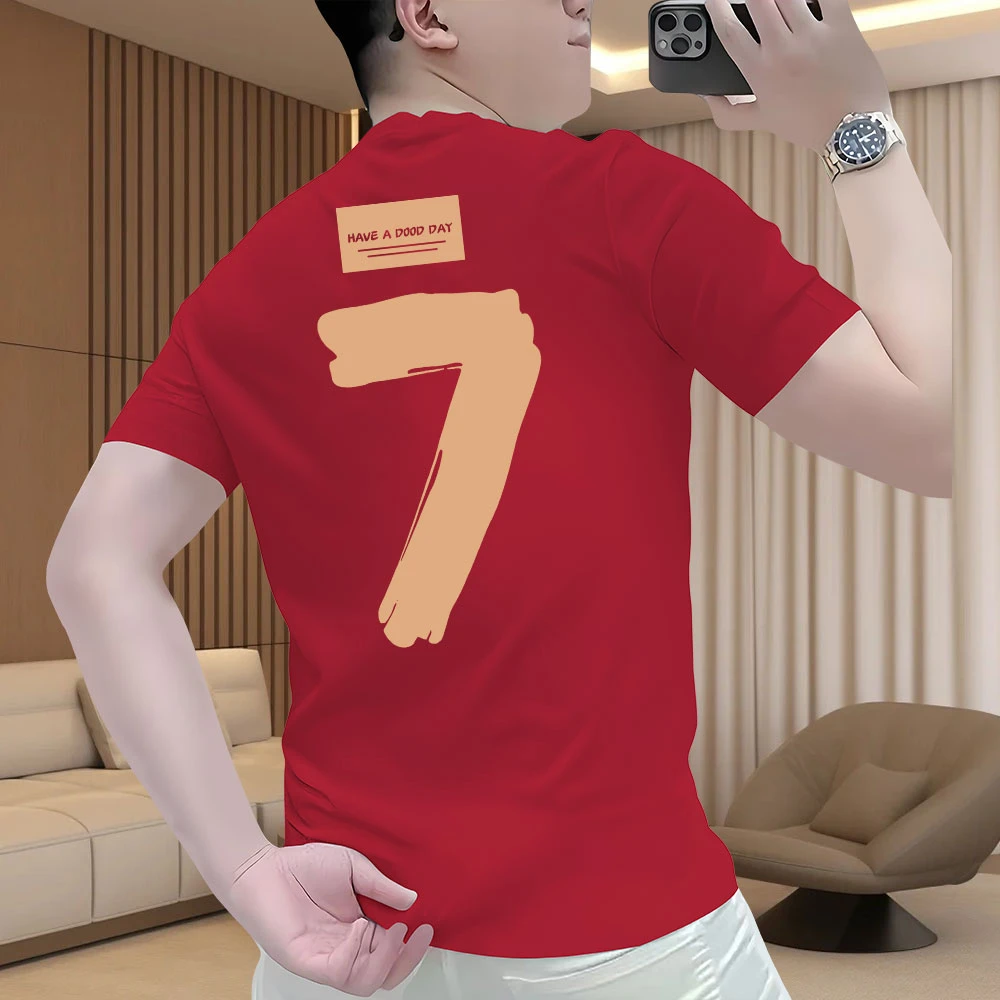 美式vibe高街风重磅纯棉短袖t恤男夏季潮牌小众设计感休闲打底衫