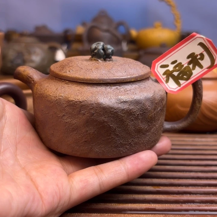 茶壶紫砂隐龙德钟还原烧茶壶140c