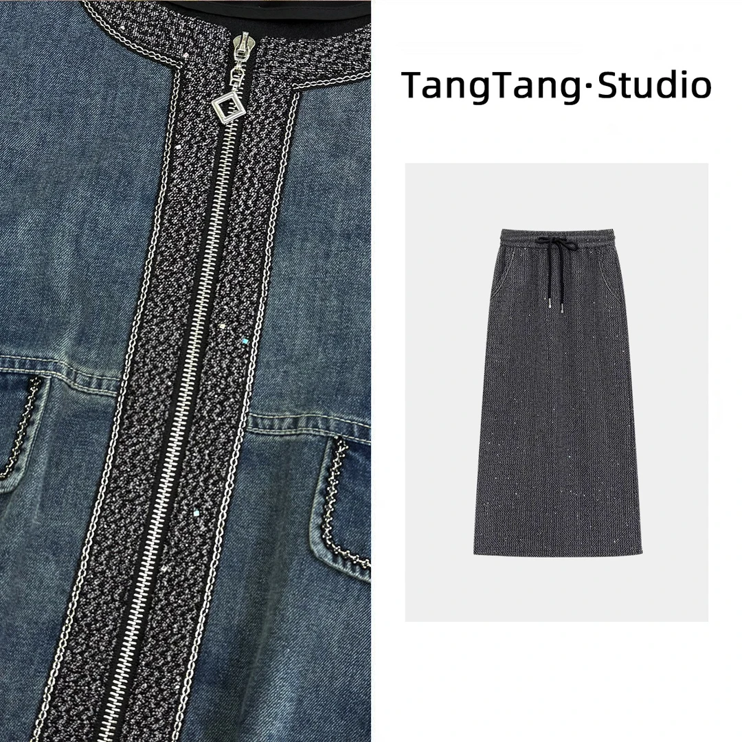 【TangTang·Studio】加州海岸休闲百搭气质显瘦女装裙子-256026
