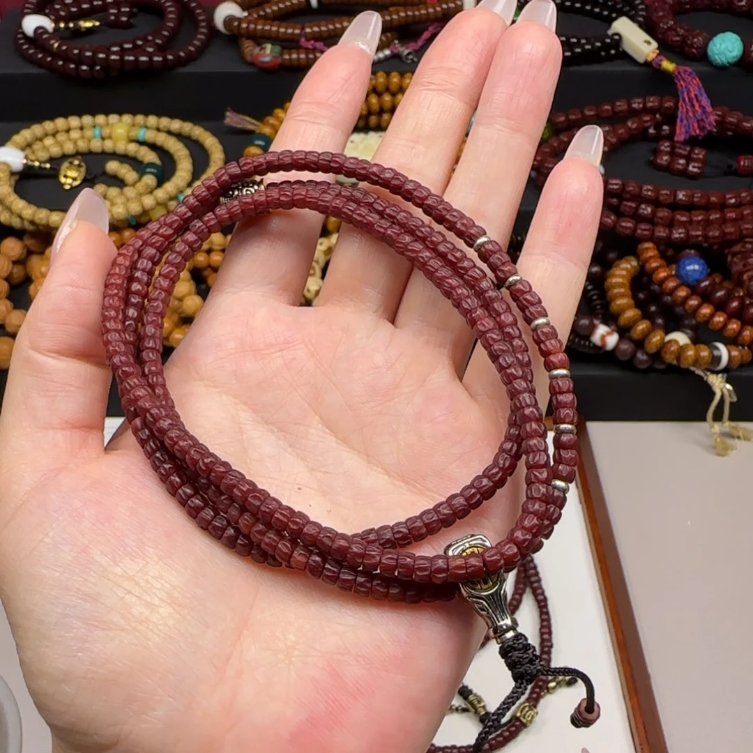 我***友柏香籽/百香籽手串百香