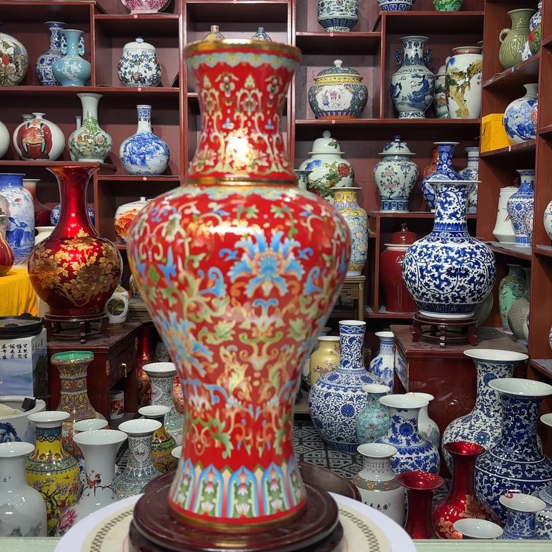 陶摆件高度37厘米宽18厘米