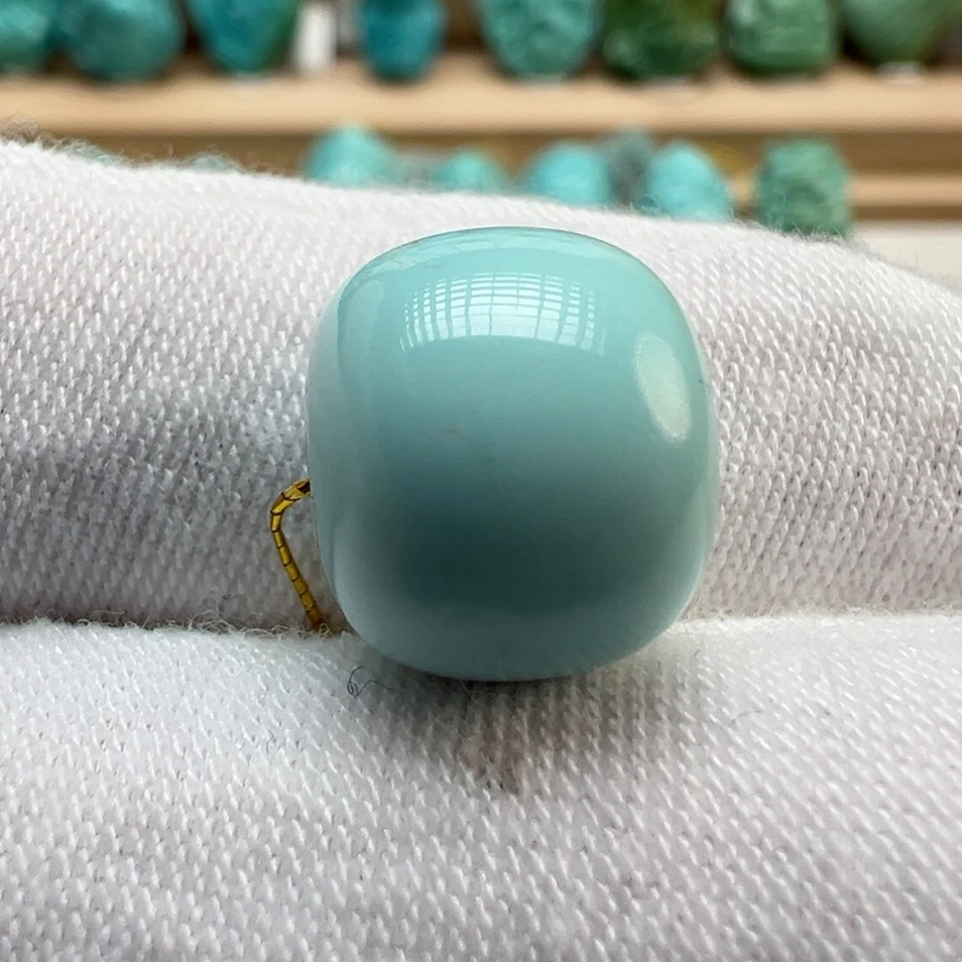 绿松石未镶嵌配饰11.6*10.1