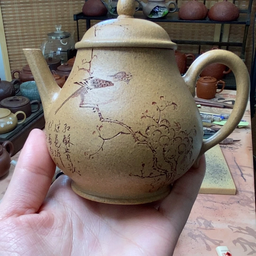 畦***畦茶壶紫砂宜兴原矿180cc