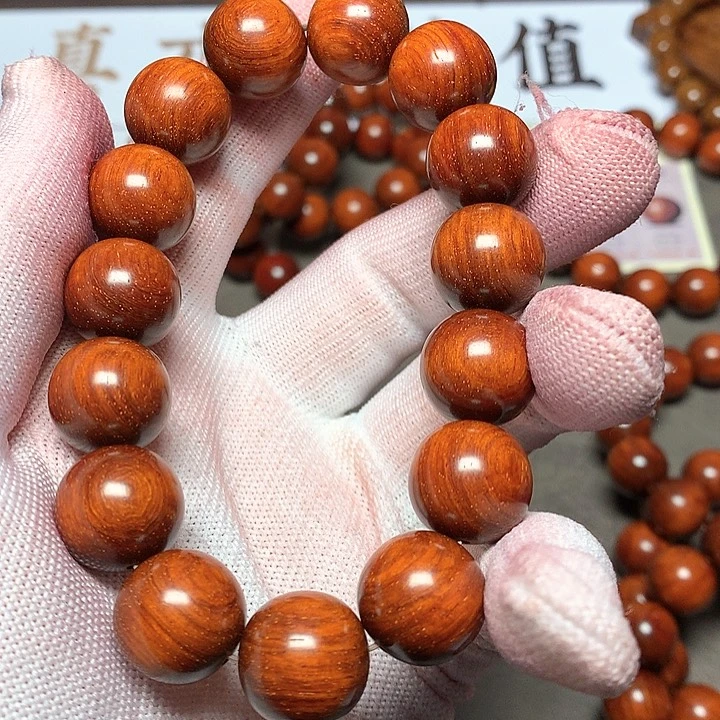 手串/手链小叶紫檀阳*15 15 颗顶泥