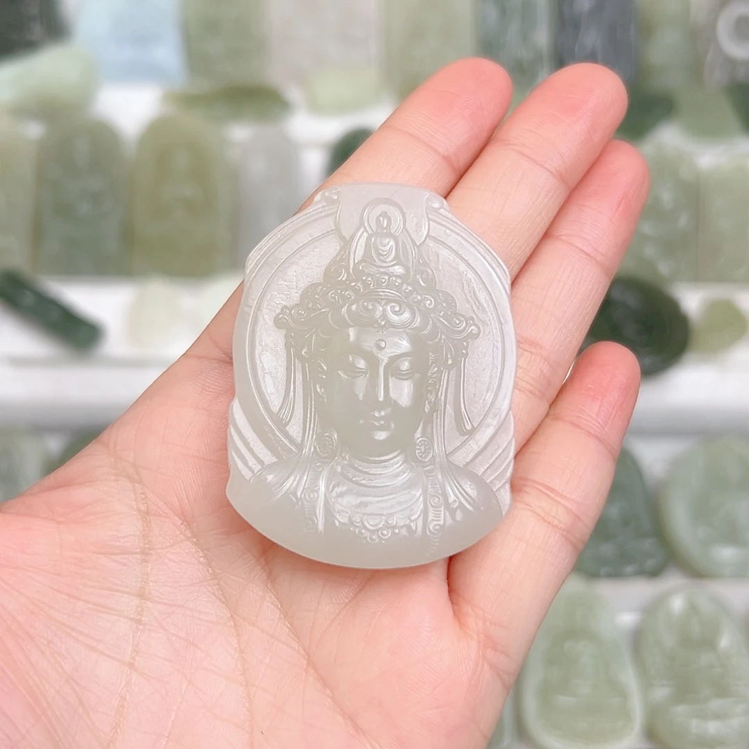 颈饰未镶嵌和田玉