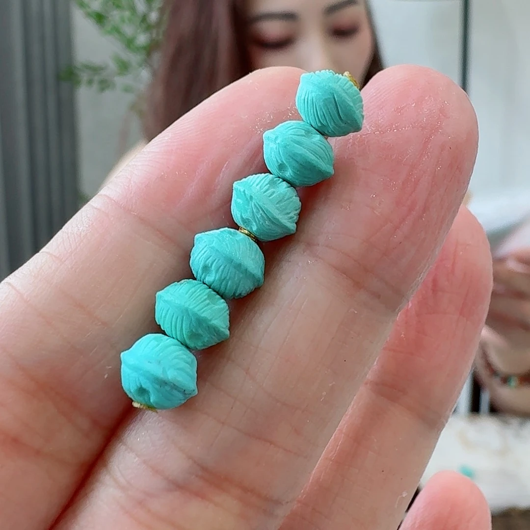 未镶嵌绿松石珠宝奇石