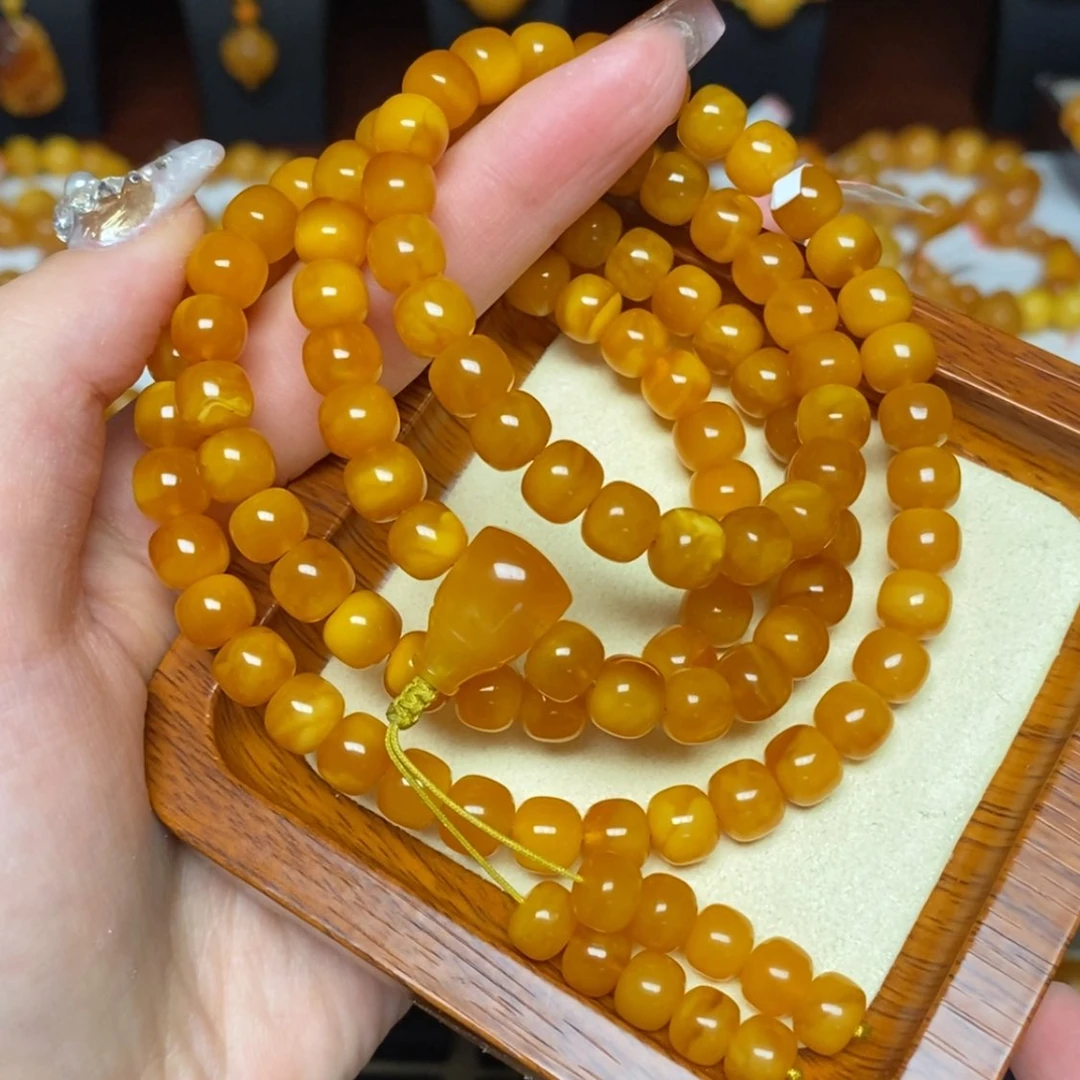 【闪购商品】蜜蜡手链未镶嵌手串