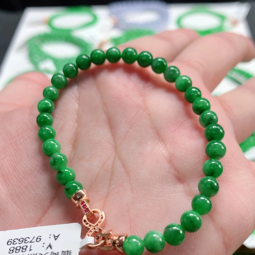 翡翠未镶嵌手链翡翠