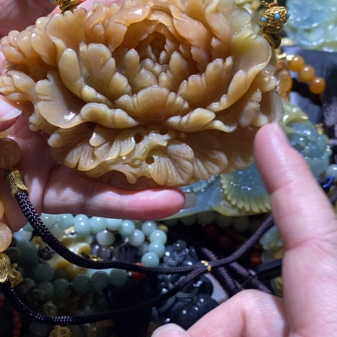 【闪购商品】岫玉毛衣链未镶嵌