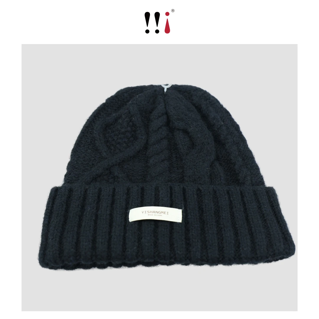 【心心家】字母女秋冬针织帽帽子时尚女款冷帽MZHJ-1