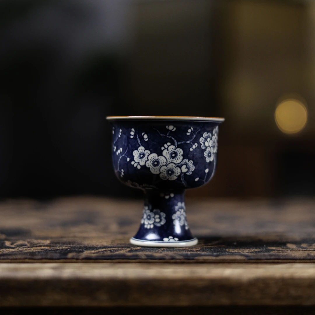 【拙溪】冰梅-拙溪-高足杯-75CC（ZX-0368）