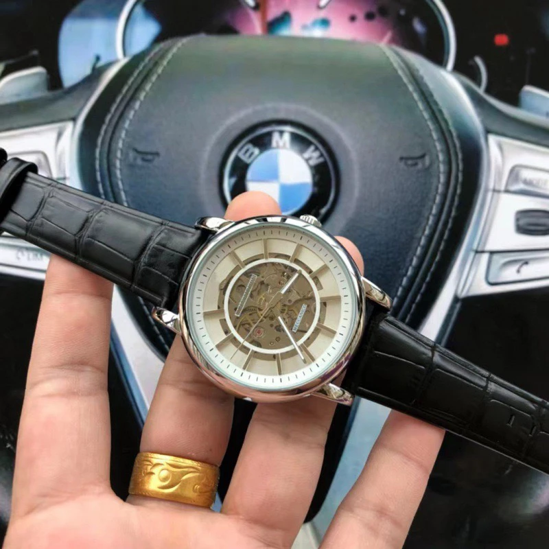 时尚锕马妮男童轻奢黑武士风格男士腕表机械表手表机械