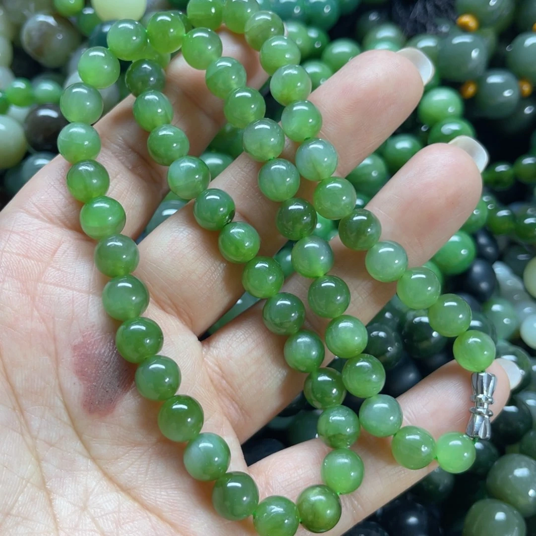 和田玉手链未镶嵌