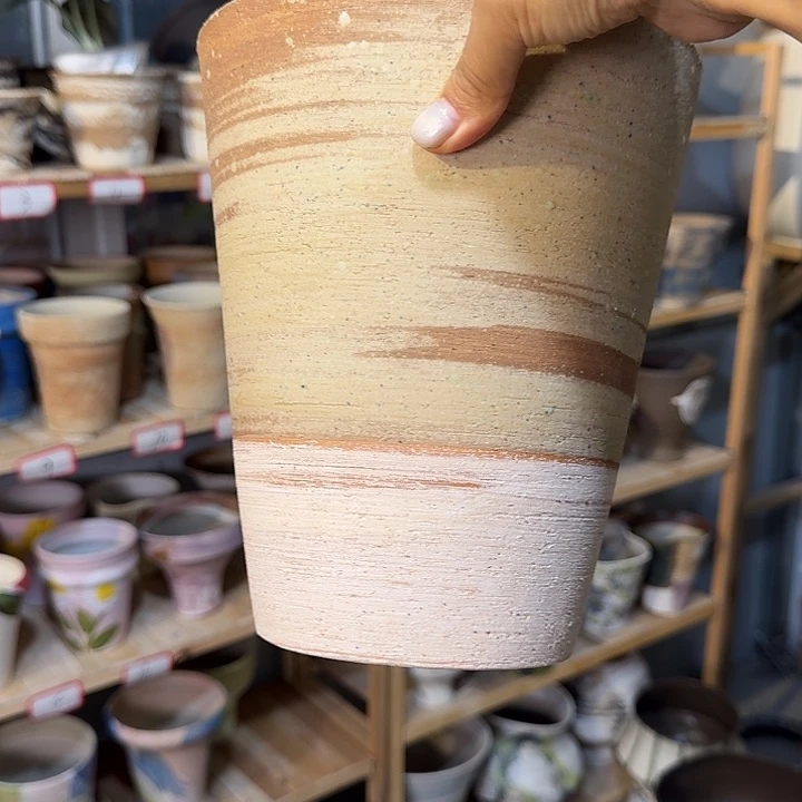 @***g景德镇桌面陶瓷花盆