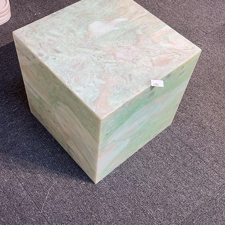 石材大理石挪威彩玉墩墩35cm