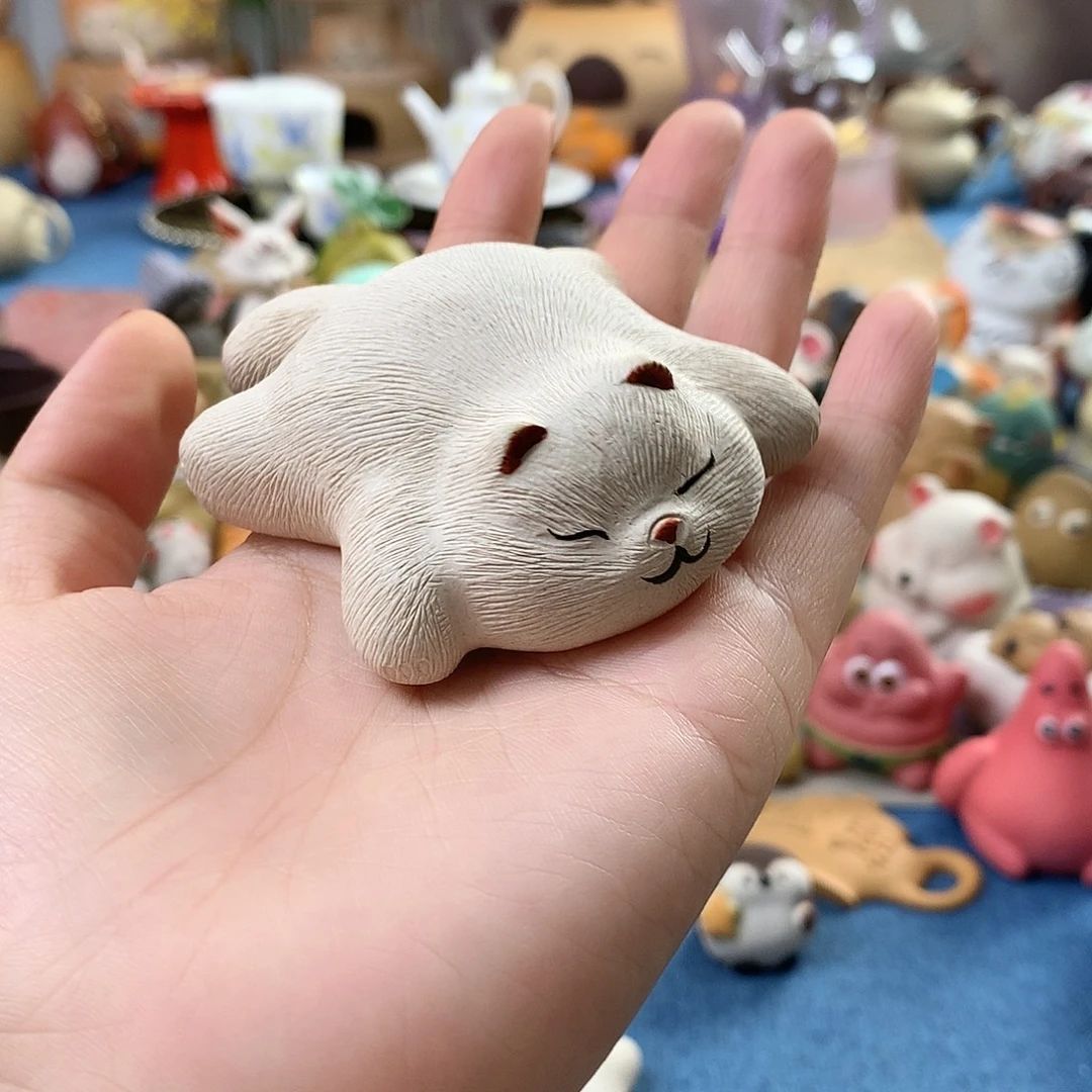 紫砂茶宠手工制作